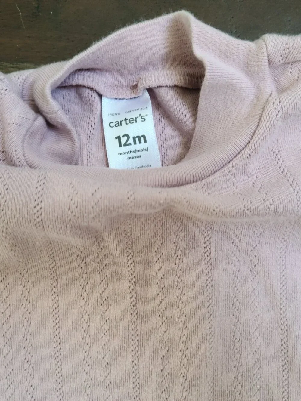 5 for $10 Carters Long Sleeve Bodysuit